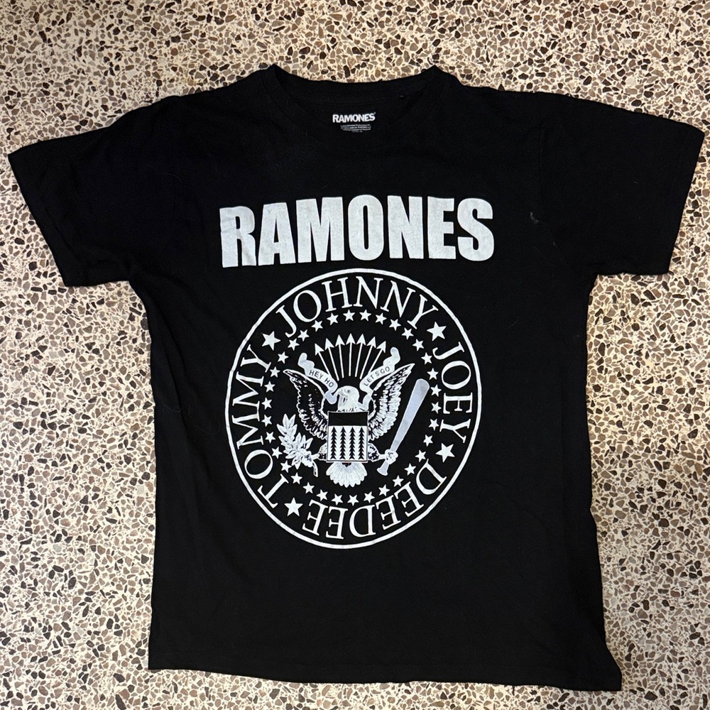 Black Ramones Band T-Shirt